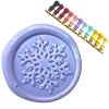 pečetidlo s motivem sněhové vločky Artmagico