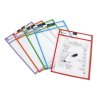Learning Resources - Write & Wipe Pockets – kapsy na psaní a mazání A4 (sada 5 ks)