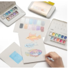 HMYSC244 HIMI Watercolour Set - 12 Colours in Closing Pans