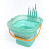 HMFST174 HIMI Foldable Bucket with handle and brush grooves, 52 x 47x 39 mm, 2,5