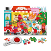 181 ludattica secret puzzle s lupou hasici