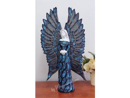 černomodrý peříčka