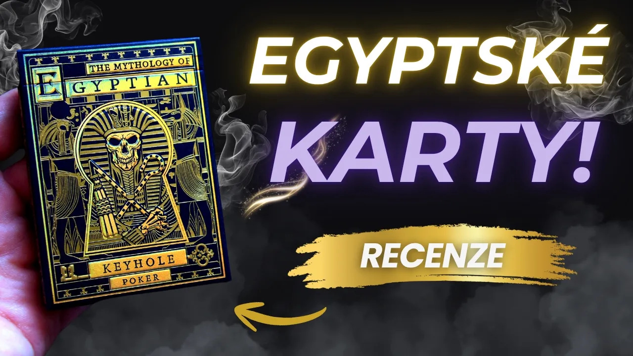 KRÁSNÉ EGYPTSKÉ KARTY - RECENZE! 🐪🛕