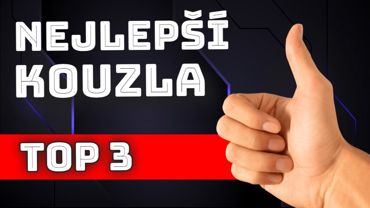 TOP 3: JEDNODUCHÁ KOUZLA PRO ZAČÁTEČNÍKY! (VIDEO)