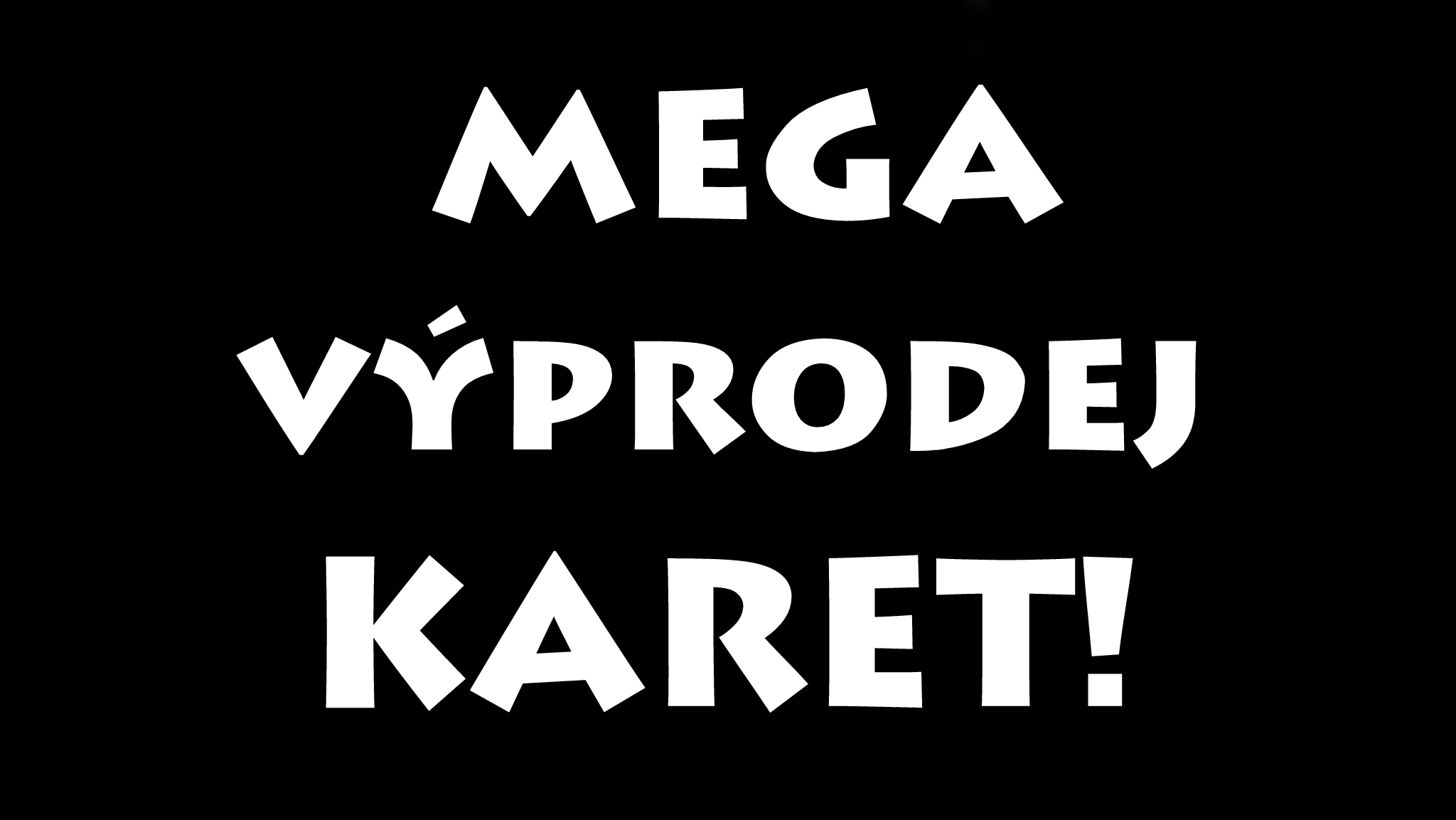 Mega výprodej + Soutěž!