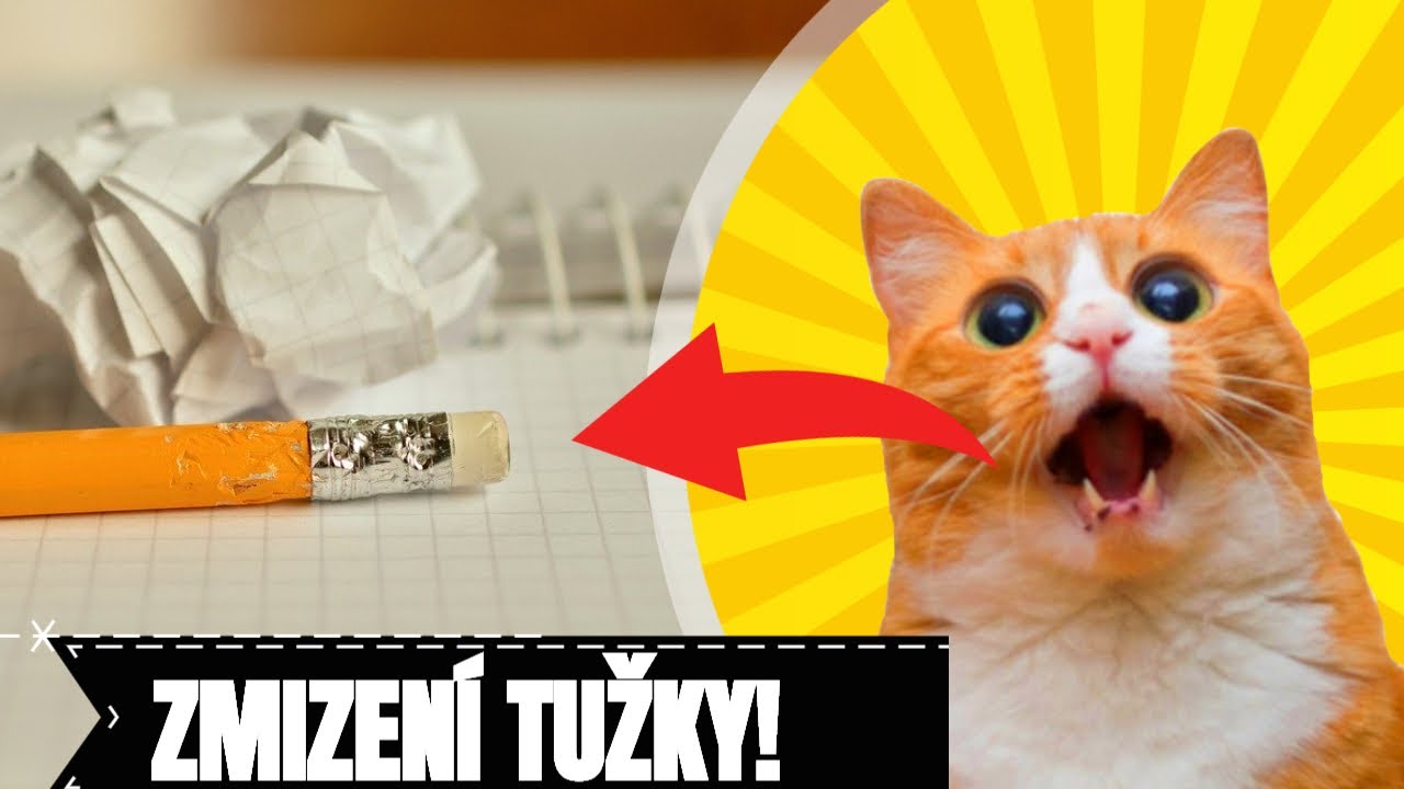 Kouzlo: Zmizení tužky!