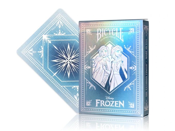 3649 pokerove karty bicycle disney frozen playing cards