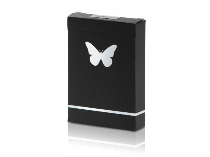 56 1 karty butterfly playing cards cerno stribrne ondrej psenicka