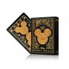 3152 1 sberatelske karty bicycle disney mickey mouse black gold playing cards