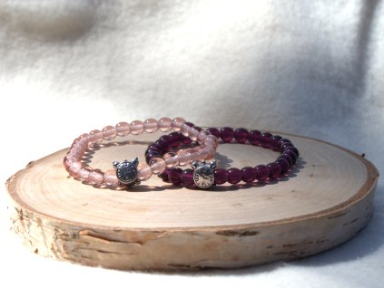 Korálkový náramek "TIK-ŤAK"