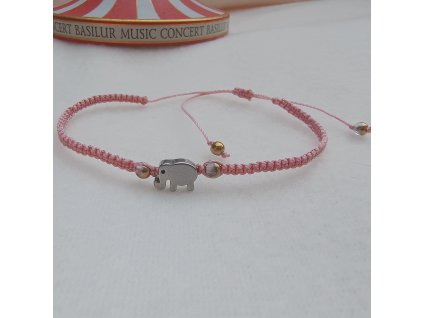 Shamballa náramek se sloníkem