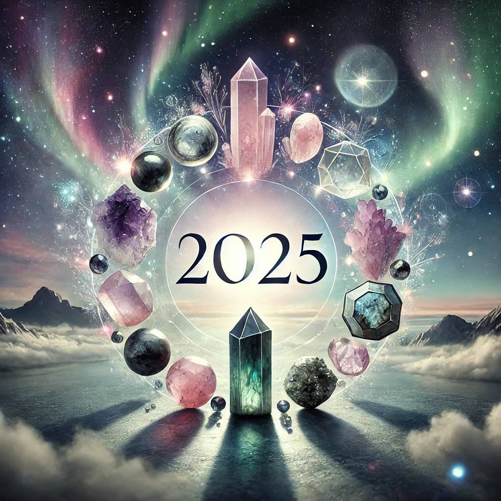 Rok 2025: Co nás čeká a jak díky numerologii a síle minerálů vstoupit do nové životní etapy?