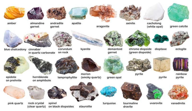 Jak se nabíjí drahé kameny a minerály?