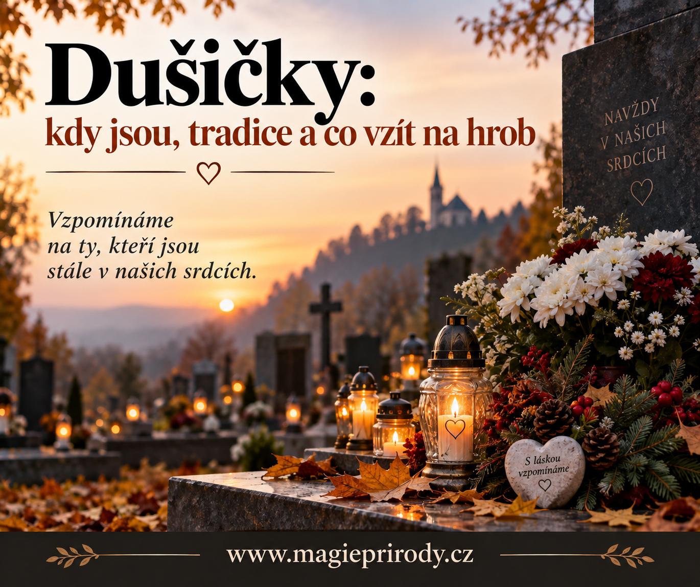 Dušičky 2026: kdy jsou, co znamenají a jak je prožít