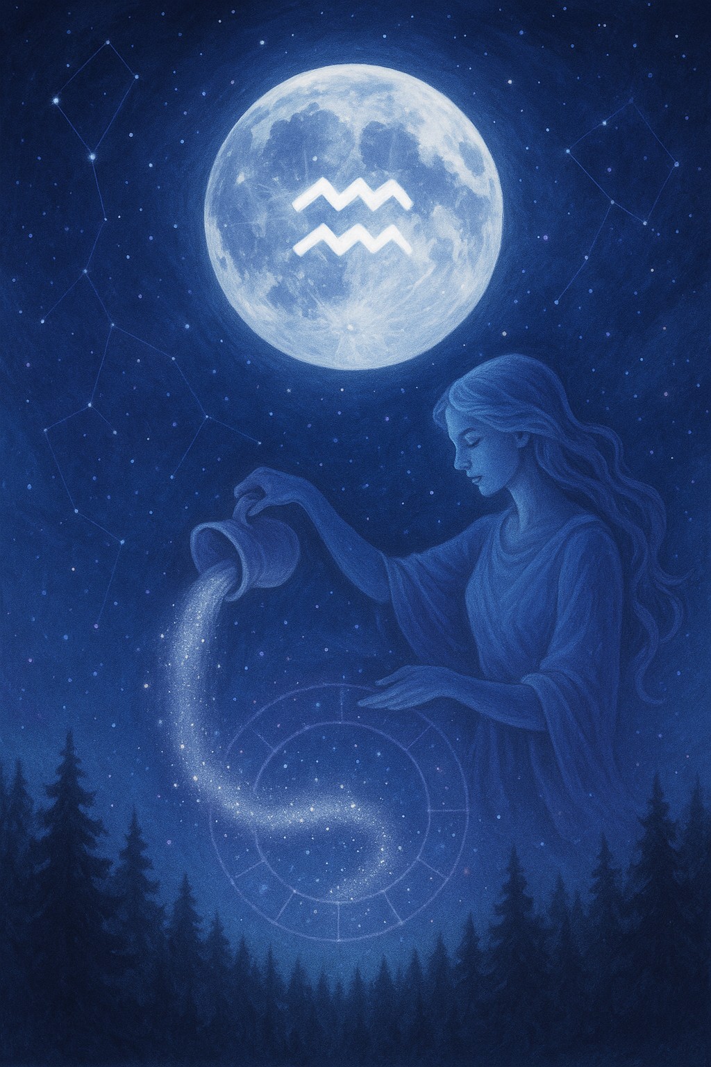 Úplněk ve Vodnáři – Vize budoucnosti a duchovní očista