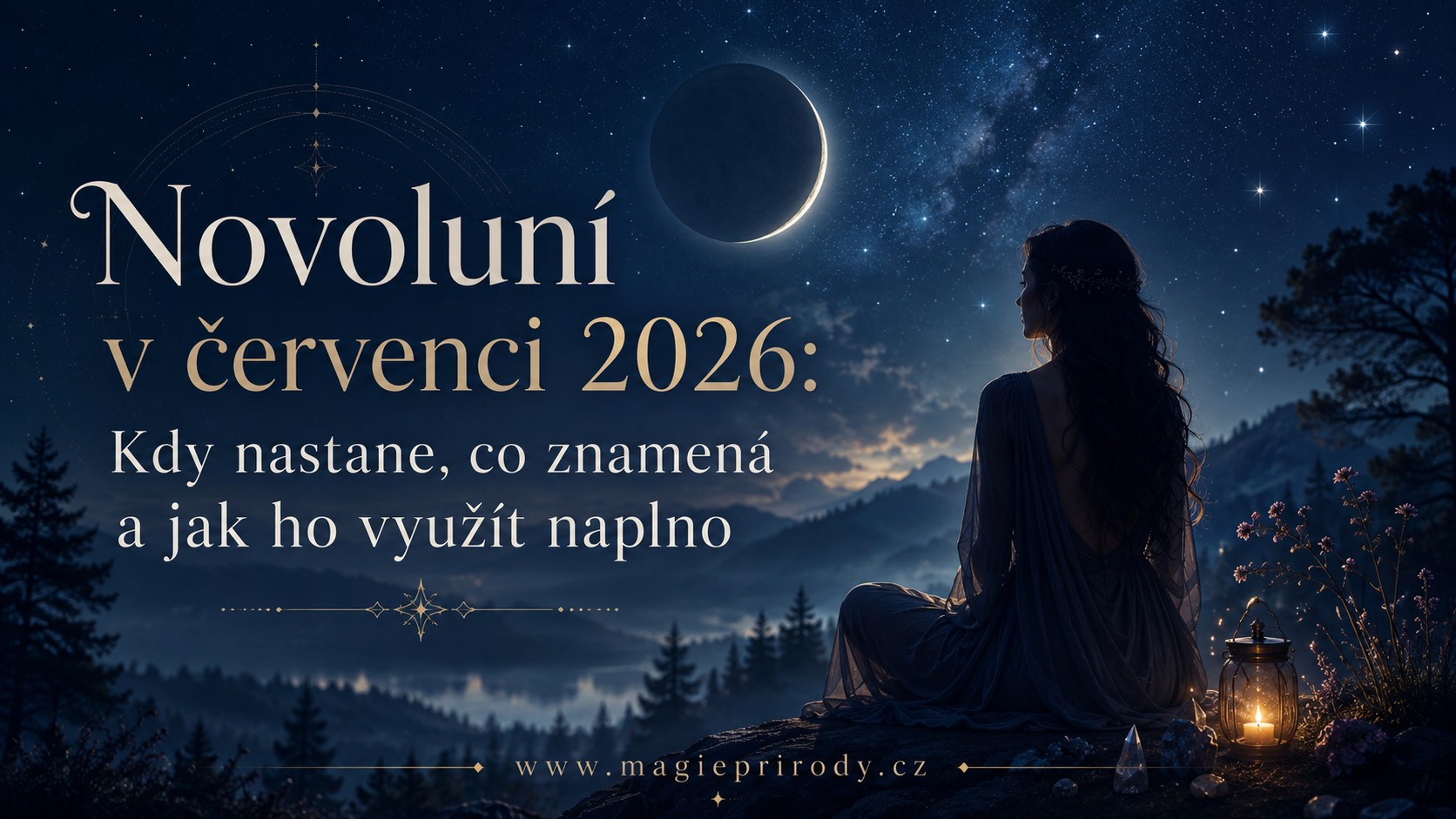 Novoluní v červenci 2026: Kdy nastane, co znamená a jak ho využít naplno