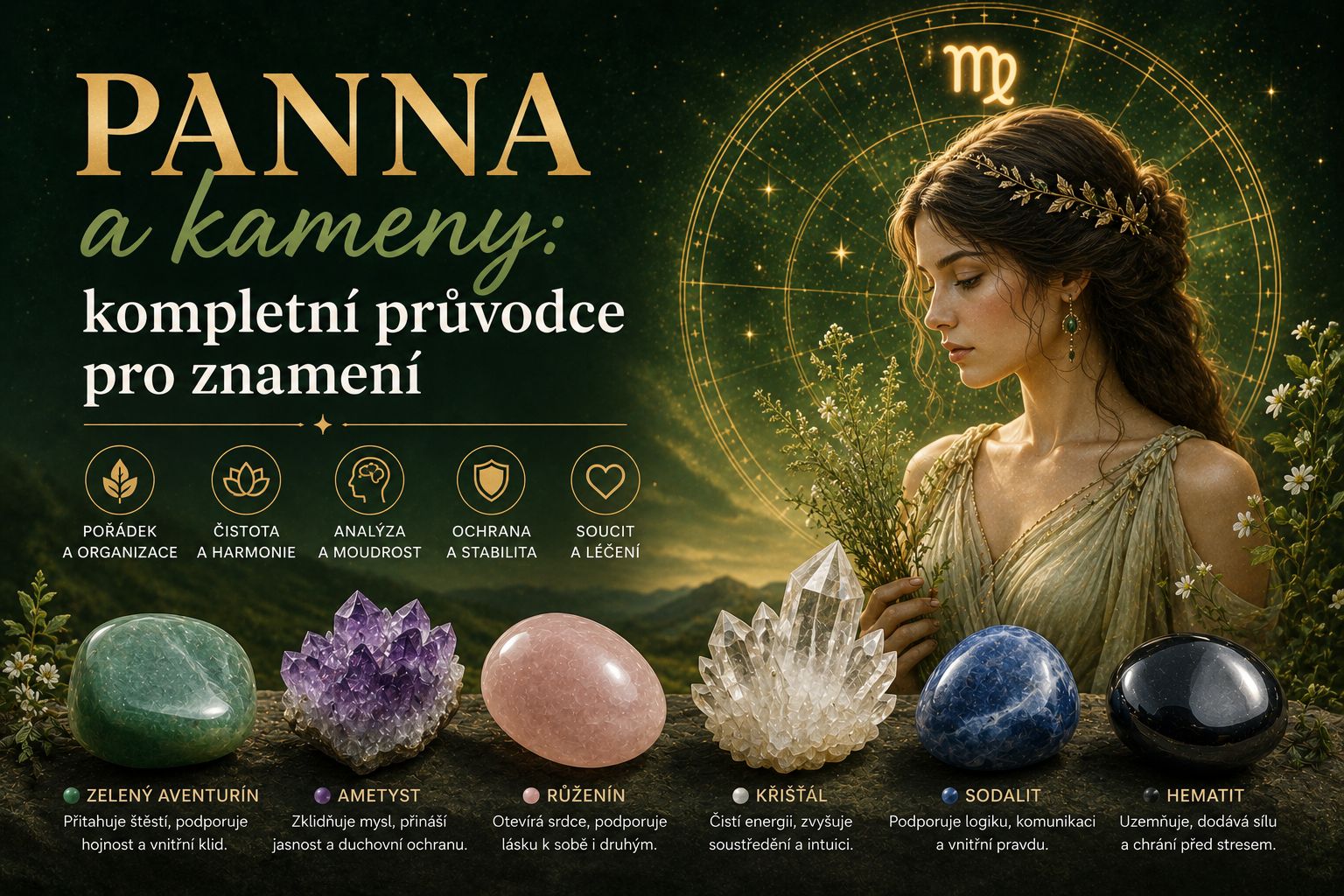 Panna a kameny: kompletní průvodce pro znamení