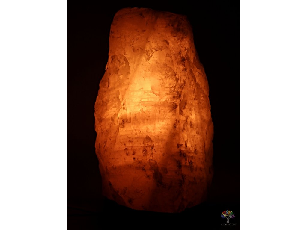 Růženínová lampa elektrická 2 - 3 kg - #01 přírodní kámen