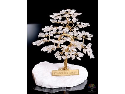 Kryształowe drzewko szczęścia 9 cm - R4 - #82