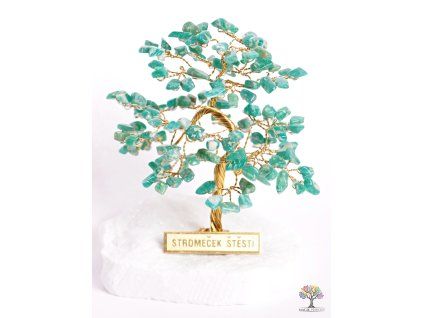 Amazonitový stromček šťastia 9 cm - R4 - #85