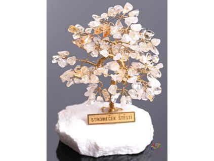 Citrine lucky tree 9 cm - R4 - #89