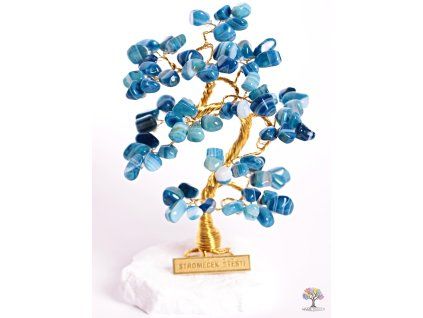 Agate lucky tree 15 cm - B1 - #94