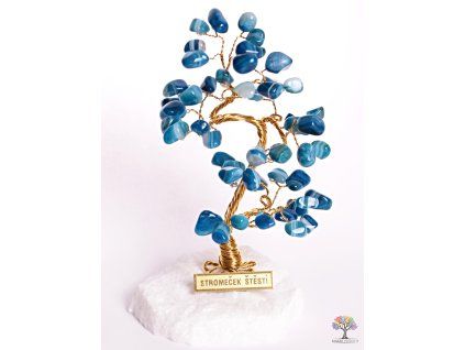 Agate lucky tree 14 cm - B0 - #96