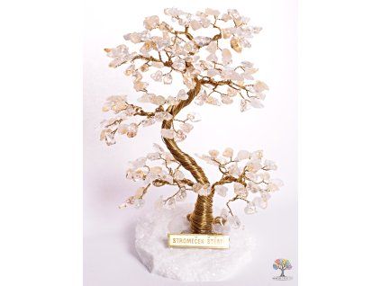 Citrine lucky tree 17 cm - A2 - #99