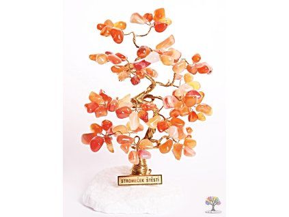 Carnelian lucky tree 18 cm - B2 - #104