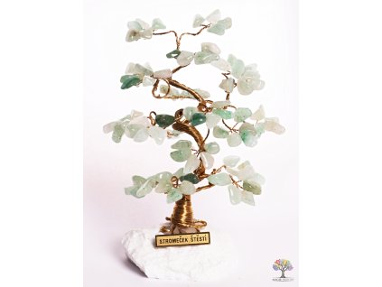 Aventurynowe drzewko szczęścia 18 cm - B2 - #105