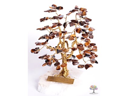 Tygrysie oko drzewko szczęścia 12 cm - A1 - #114