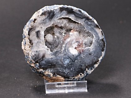 Achát peříčkový 8 cm - geoda - Top kvalita - #47 + sleva 5% po registraci na většinu zboží + dárek k objednávce