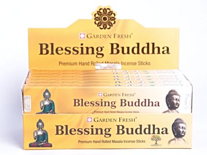 Vonné tyčinky Garden Fresh Premium Blessing Buddha - vůně santalového dřeva - 12 ks - #40