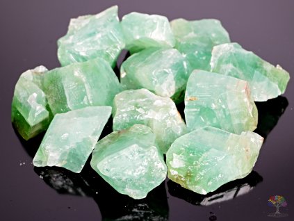 Kalcit smaragdový - zelený 3 - 5 cm surový kámen - Mexiko #475