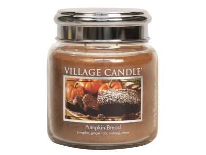 village candle vonna svicka ve skle dynovy chleb pumpkin bread 16oz