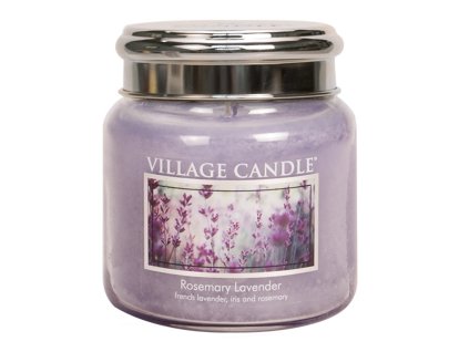 village candle vonna svicka ve skle rozmaryn a levandule rosemary lavender 16oz
