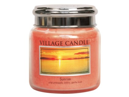 village candle vonna svicka ve skle vychod slunce sunrise 16oz