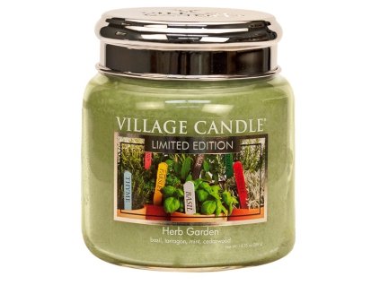 Vonná svíčka ve skle Herb Garden 390g #36 Village Candle 16oz