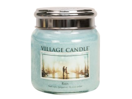 village candle vonna svicka ve skle dest rain 16oz