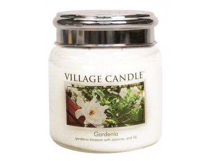 village candle vonna svicka ve skle gardenie gardenia 16oz