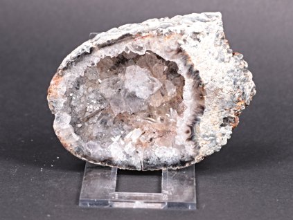Achát peříčkový 8 cm - geoda - Top kvalita - #94 + sleva 5% po registraci na většinu zboží + dárek k objednávce