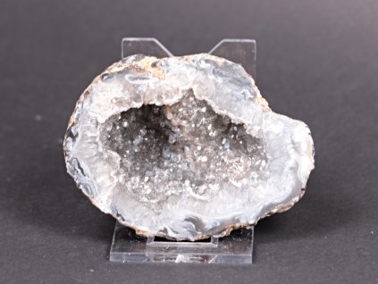 Achát peříčkový 8 cm - geoda - Top kvalita - #116 + sleva 5% po registraci na většinu zboží + dárek k objednávce