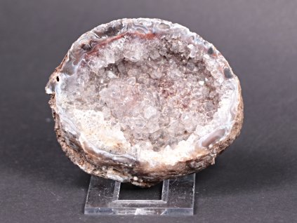 Achát peříčkový 8 cm - geoda - Top kvalita - #125 + sleva 5% po registraci na většinu zboží + dárek k objednávce