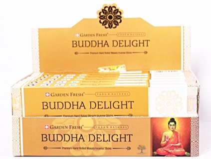Vonné tyčinky Garden Fresh Premium Buddha Delight - 12 ks - #50
