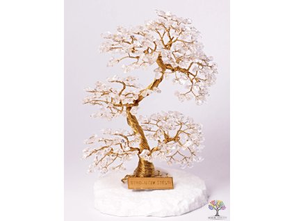 Drzewko szczęścia z kryształu 20 cm - A4 - #130