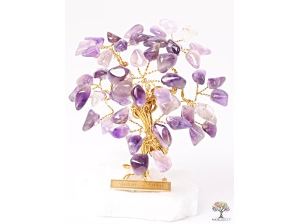 Ametystový stromeček štěstí 9 cm - R3 - #142