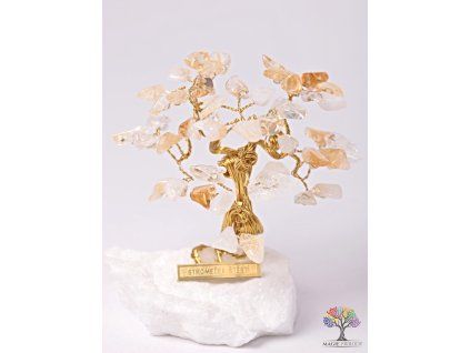 Citrine lucky tree 9 cm - R3 - #145