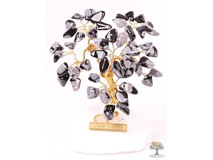 Obsidian lucky tree 9 cm - R3 - #153