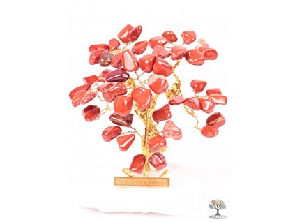 Jaspisový stromeček štěstí 9 cm - R3 - #155