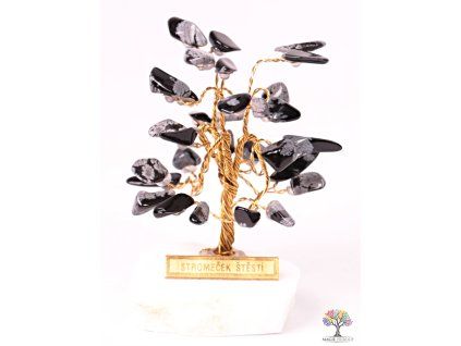 Obsidian lucky tree 6 cm - R0 - #157
